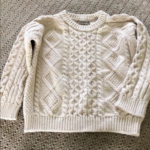 LL Bean Cable Knit Sweater